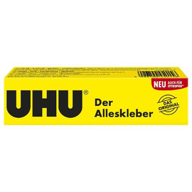 Klebstoff Der Alleskleber 35g Tube flüssig UHU 45015 (TUBE=35 GRAMM) Produktbild