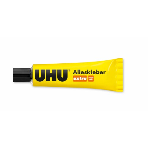 Klebstoff extra Alleskleber 31g Tube tropffrei UHU 46015 (TUBE=31 GRAMM) Produktbild Additional View 1 L