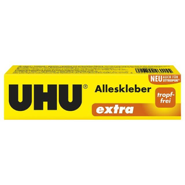 Klebstoff extra Alleskleber 31g Tube tropffrei UHU 46015 (TUBE=31 GRAMM) Produktbild