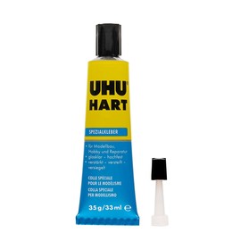 Klebstoff Uhu hart 35g Tube schnelltrocknend UHU 45510 (TUBE=35 GRAMM) Produktbild