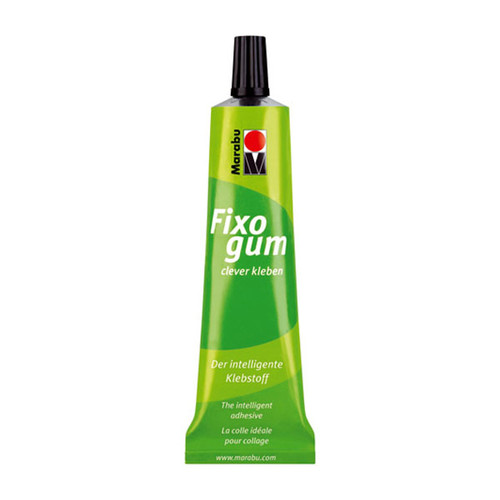 Montagekleber Fixogum 50g Tube wiederablösbar Marabu 29010010000 (TUBE=50 GRAMM) Produktbild Front View L