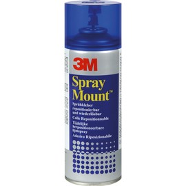 Sprühkleber SprayMount 400ml Dose kurz ablösbar dann permanent 3M 051847 (DS=400 MILLILITER) Produktbild