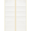 Adress-Etiketten für Handbeschriftung 95x47mm weiß permanent Zweckform 3350 (PACK=240 STÜCK) Produktbild Additional View 1 S