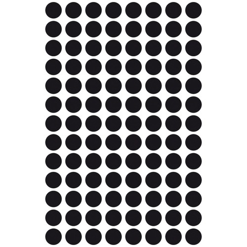 Markierungspunkte 8mm ø schwarz Zweckform 3009 (PACK=416 STÜCK) Produktbild Additional View 1 L