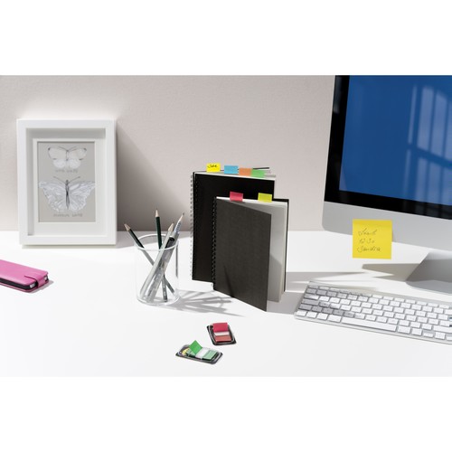 Haftstreifen Post-it Index 25,4x43,2mm orange transparent 3M I680-4 (PACK=50 STÜCK) Produktbild Additional View 3 L