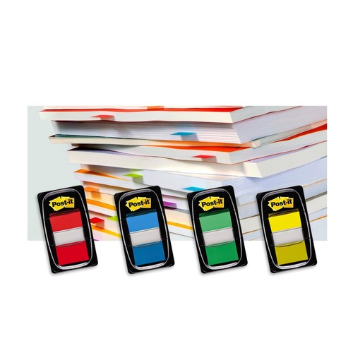 Haftstreifen Post-it Index 25,4x43,2mm orange transparent 3M I680-4 (PACK=50 STÜCK) Produktbild Additional View 6 L