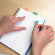 Haftstreifen Post-it Index 25,4x43,2mm orange transparent 3M I680-4 (PACK=50 STÜCK) Produktbild Additional View 8 S