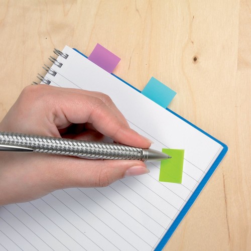 Haftstreifen Post-it Index 25,4x43,2mm orange transparent 3M I680-4 (PACK=50 STÜCK) Produktbild Additional View 9 L