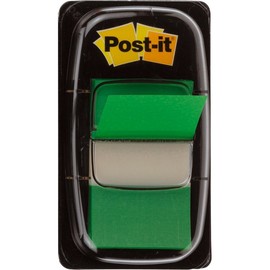 Haftstreifen Post-it Index 25,4x43,2mm grün transparent 3M I680-3 (PACK=50 STÜCK) Produktbild