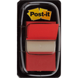 Haftstreifen Post-it Index 25,4x43,2mm rot transparent 3M I680-1 (PACK=50 STÜCK) Produktbild
