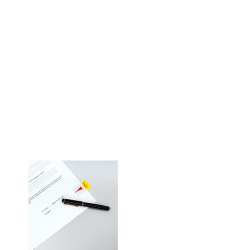 Haftstreifen Post-it Index Symbol Unterschrift 25,4x43,2mm gelb transparent 3M 680-31 (PACK=50 STÜCK) Produktbild Additional View 4 L