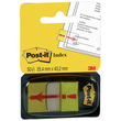 Haftstreifen Post-it Index Symbol Ausrufezeichen 25,4x43,2mm gelb transparent 3M 680-33 (PACK=50 STÜCK) Produktbild Additional View 1 S