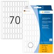 Vielzweck-Etiketten für Handbeschriftung 8x20mm weiß Herma 2320 (PACK=2240 STÜCK) Produktbild