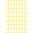 Mini-Etiketten für Handbeschriftung 13x8mm weiß Zweckform 3041 (PACK=384 STÜCK) Produktbild Additional View 1 S