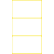 Universal-Etiketten für Handbeschriftung 66x38mm weiß Zweckform 3084 (PACK=18 STÜCK) Produktbild Additional View 1 S