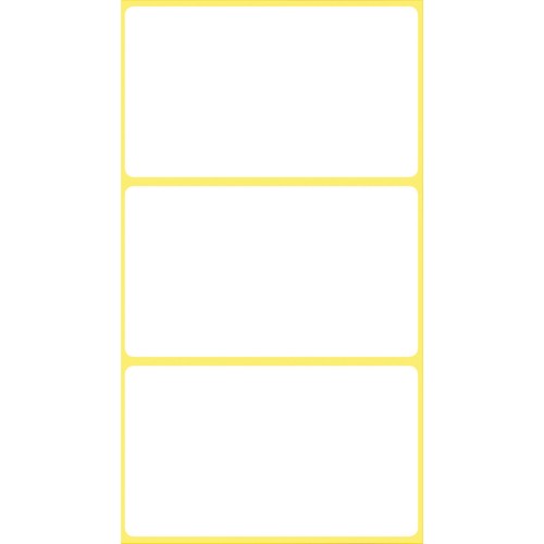 Universal-Etiketten für Handbeschriftung 66x38mm weiß Zweckform 3084 (PACK=18 STÜCK) Produktbild Additional View 1 L