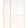 Universal-Etiketten für Handbeschriftung 76x39mm weiß Zweckform 3329 (PACK=192 STÜCK) Produktbild Additional View 1 S