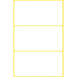 Universal-Etiketten für Handbeschriftung 76x39mm weiß Zweckform 3081 (PACK=18 STÜCK) Produktbild Additional View 1 S