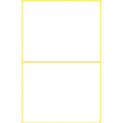 Universal-Etiketten für Handbeschriftung 77x59mm weiß Zweckform 3046 (PACK=8 STÜCK) Produktbild Additional View 1 L
