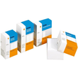 Frankieretiketten doppelt 163x45mm weiß Herma 4329 (PACK=500 STÜCK) Produktbild Additional View 2 S