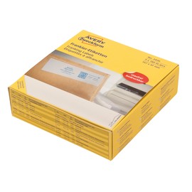 Frankieretiketten einzeln 157x41mm weiß Zweckform 3436 (PACK=900 STÜCK) Produktbild