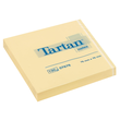 Haftnotizen Tartan Notes 76x76mm gelb Papier 3M 07676 (PACK=12x 100 BLATT) Produktbild