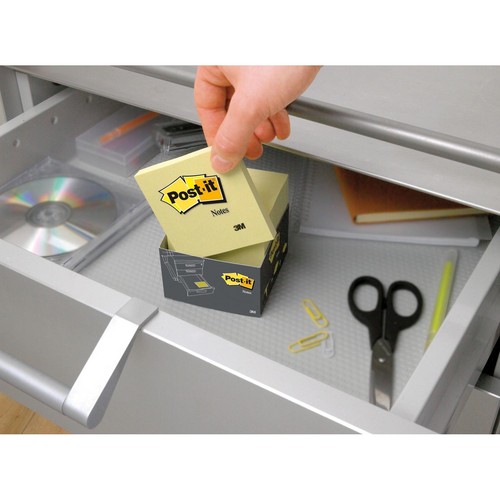 Haftnotizen Post-it Notes Einzelblock 76x76mm gelb Papier 3M 654 (ST=100 BLATT) Produktbild Additional View 7 L