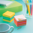 Haftnotizen Post-it Notes Mini Würfel 51x51mm limone Papier 3M 2051-L (ST=400 BLATT) Produktbild Additional View 3 S