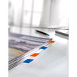 Haftmarker Film 50x20mm 4 Leuchtfarben transparent Sigel HN614 (PACK=4x 40 STÜCK) Produktbild Additional View 3 S