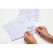 Etiketten PREMIUM Inkjet+Laser+Kopier 105x74mm auf A4 Bögen weiß permanent Herma 4626 (PACK=1600 STÜCK) Produktbild Additional View 3 S
