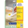 Etiketten Inkjet+Laser+Kopier 17,8x10mm auf A4 Bögen weiß wiederablösbar Zweckform L4730REV-25 (PACK=8100 STÜCK) Produktbild Additional View 3 S