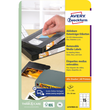Disketten-Etiketten Inkjet+Laser+Kopier 59x50mm auf A4 Bögen weiß wiederablösbar Zweckform L4747REV-25 (PACK=375 STÜCK) Produktbild Additional View 1 S