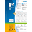 Etiketten PREMIUM Inkjet+Laser+Kopier 70x50,8mm auf A4 Bögen weiß permanent Herma 4278 (PACK=1500 STÜCK) Produktbild Additional View 1 S