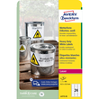 Folien-Etiketten Laser 63,5x33,9mm auf A4 Bg wetterfest+strapazierfähig+ permanent matt weiß Zweckform L4773-20 (PACK=480 STÜCK) Produktbild Additional View 1 S