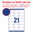 Adress-Etiketten Laser+Kopier 63,5x38,1mm auf A4 Bögen weiß Zweckform L7160-40 (PACK=840 STÜCK) Produktbild Additional View 3 S