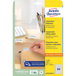 Sichtreiter-Etiketten Inkjet+Laser 45,7x16,9mm auf A4 Bögen weiß wiederablösbar Zweckform L6021REV-25 (PACK=1600 STÜCK) Produktbild Additional View 1 S