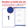 Etiketten Inkjet+Laser+Kopier 200x297mm auf A4 Bögen weiß Zweckform 3418 (PACK=100 STÜCK) Produktbild Additional View 3 S