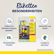 Folien-Etiketten Laser 63,5x29,6mm auf A4 Bögen wetterfest+strapazierfähig gelb Zweckform L6105-20 (PACK=540 STÜCK) Produktbild Additional View 3 S