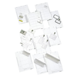 Einsteckschilder BADGEMAKER für 30x60mm Namensschilder weiß Durable 1451-02 (PACK=540 STÜCK) Produktbild Additional View 1 S