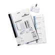 Einsteckschilder BADGEMAKER für 54x90mm Namensschilder weiß Durable 1455-02 (PACK=200 STÜCK) Produktbild Additional View 1 S
