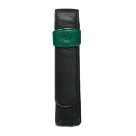 Lederetui TG12 schwarz-grün für 1 Schreibgerät Pelikan 923524 Produktbild