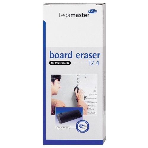 Tafelwischer TZ-4 mit Vlies 170x70mm anthrazit magnetisch Legamaster 7-120500 Produktbild Additional View 1 L
