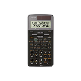 Taschenrechner 2-zeiliges Display 419 Funktionen Sharp EL-520TG Solar-/ Batteriebetrieb 80x158x14mm Produktbild