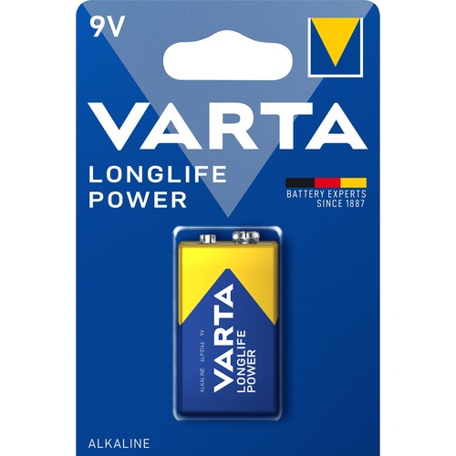 Batterie High Energy E-Block 9V 550mAh Varta 4922 Produktbild