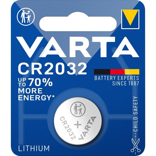 Batterie Knopfzelle 3V 230mAh Varta CR2032 Produktbild