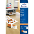 Tischkarten Inkjet+Laser+Kopier 110x40mm auf A4 Bögen 185g weiß Zweckform C32253-25 (PACK=100 STÜCK) Produktbild Additional View 1 S