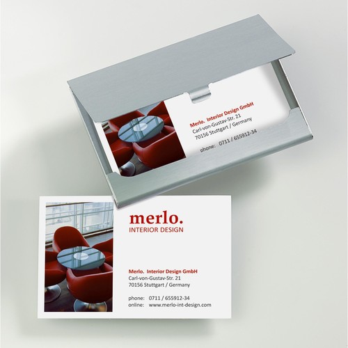 Visitenkarten-Etui 92x63x5mm für 15Karten silber-matt Aluminium Sigel VZ135 Produktbild Additional View 2 L