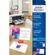 Visitenkarten Inkjet 85x54mm auf A4 240g weiß high-glossy beidseitig bedruck bar glatte Kanten Zweckform C32028-25 (ST=200 STÜCK) Produktbild Additional View 1 S