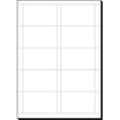 Visitenkarten Inkjet+Laser+Kopier 85x55mm 185g weiß Microperforation Sigel DP830 (PACK=150 STÜCK) Produktbild Additional View 1 S