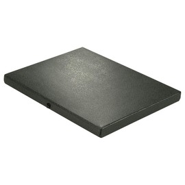 Dokumentenmappe mit Druckknopf A4 25mm schwarz Hartpappe Elba 400000993 Produktbild